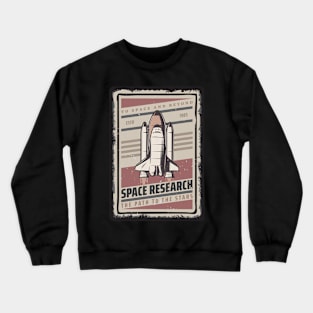 spaceship Crewneck Sweatshirt